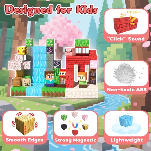 Magnetic Blocks (208 Count)