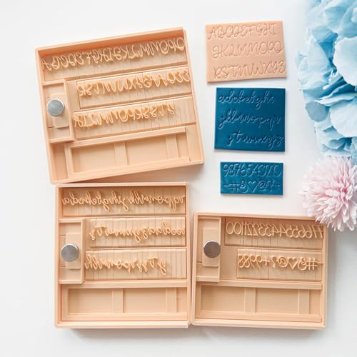 Script Alphabet Stamps