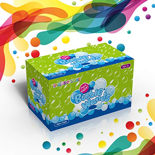 66 Pieces Mini Bubble Wands (66 Count)