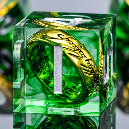 Magic Lord Rings DND Dice Set with Box