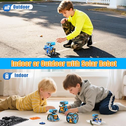 12 in 1 STEM Solar Power Robots Toys for Boys Age 8
