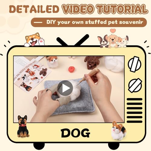 6 Pcs Needle Felting Kit