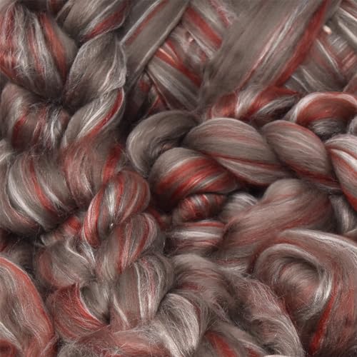 Merino Silk Luxe Tonal Designer Blend. Superfine Merino