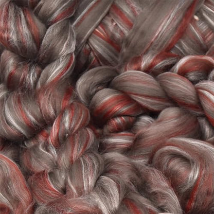 Merino Silk Luxe Tonal Designer Blend. Superfine Merino