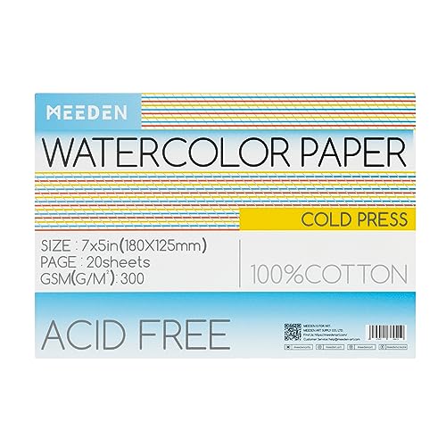 Cotton Watercolor Paper Block