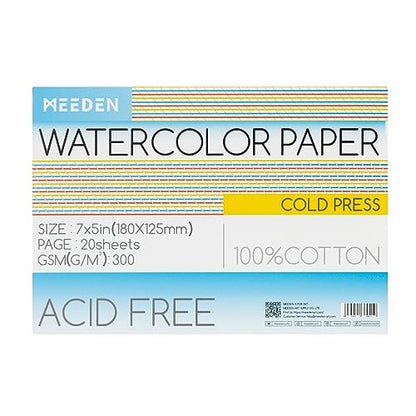 Cotton Watercolor Paper Block