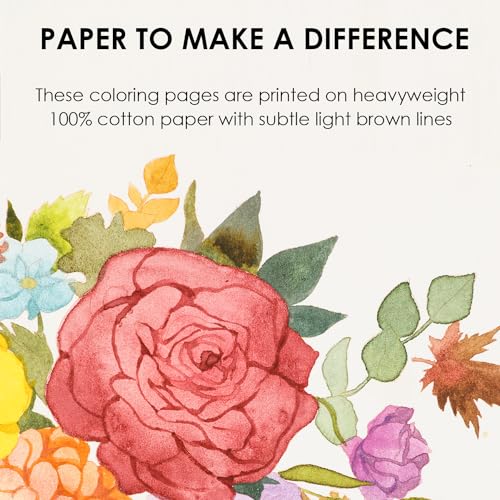 Watercolor Coloring Book