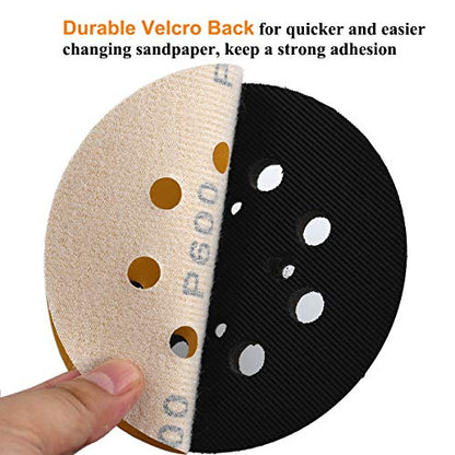 5-Inch 8-Hole Hook and Loop Sanding Discs 600-Grit, 100-Pack (100 Count)