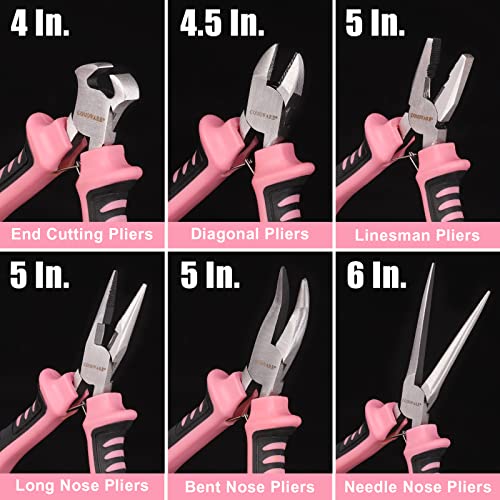 6 Piece Mini Pliers Set (6 Count)