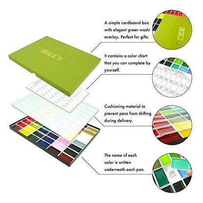 Gansai Tambi Watercolor Paint Set