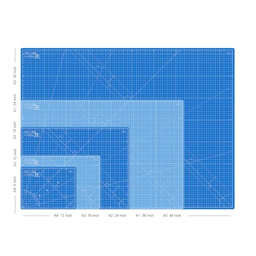 Cutting Mat A0 Blue