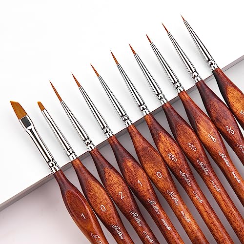 Miniature Model Paint Brushes