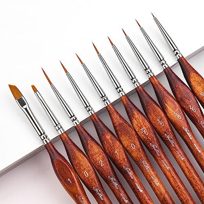Miniature Model Paint Brushes
