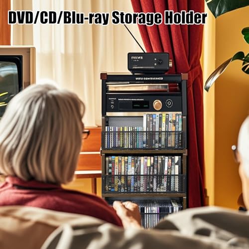 DVD CD Storage Rack