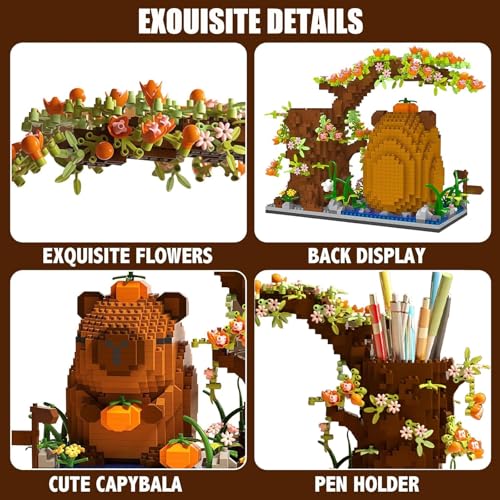 Capybara Building Blocks Set