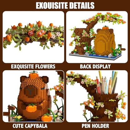 Capybara Building Blocks Set