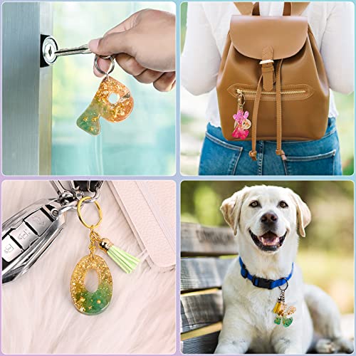Alphabet Keychain Molds with Hole