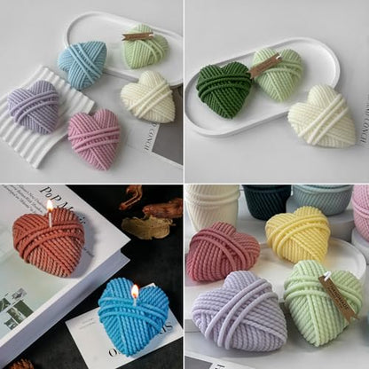 Valentine's Day Silicone Candle Soap Mold