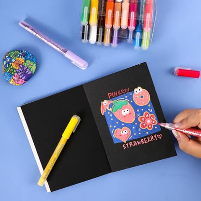 Pack of 18 Color Acrylic Paint Markers