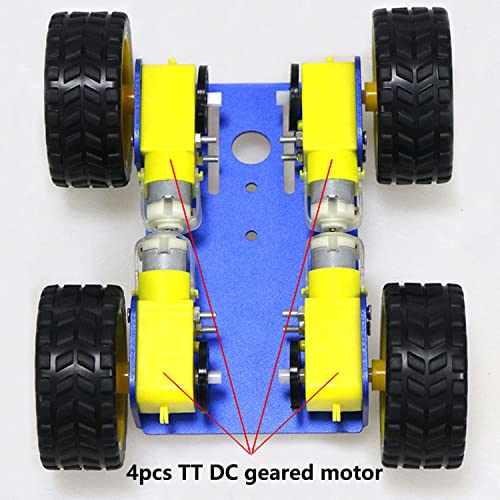 DIY Smart Robot Car Chassis Kit with Speed Encoder TT Motor