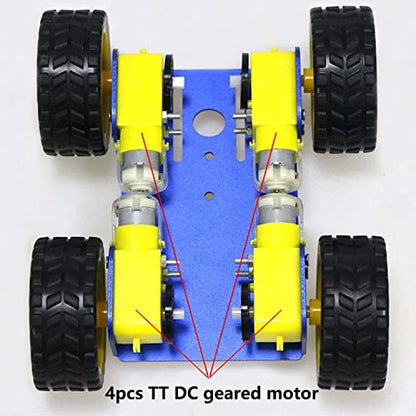 DIY Smart Robot Car Chassis Kit with Speed Encoder TT Motor