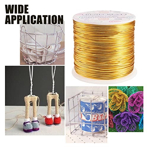 15 Gauge 220FT Black Aluminum Wire Anodized Jewelry Craft Wire for Floral Beading (220 Foot)