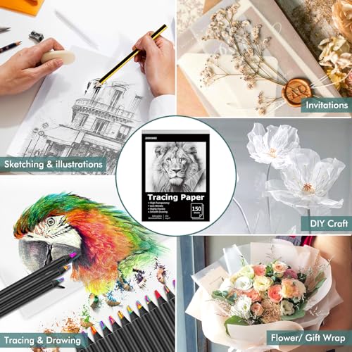 Tracing Paper 8.5x11 in (30 Count)