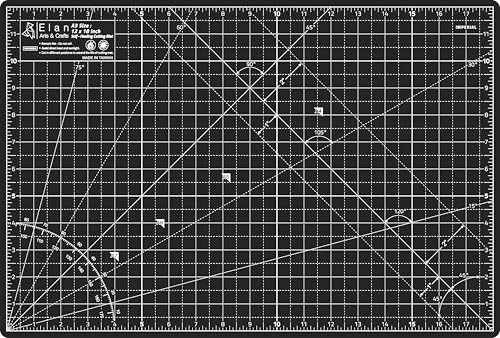 Cutting Mat A3 Black & Taupe