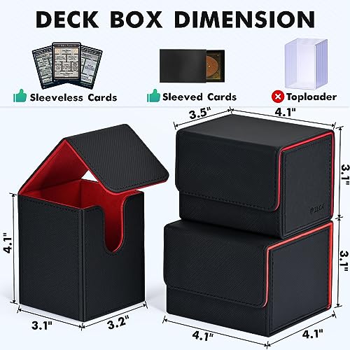 Card Deck Box for Trading Cards
