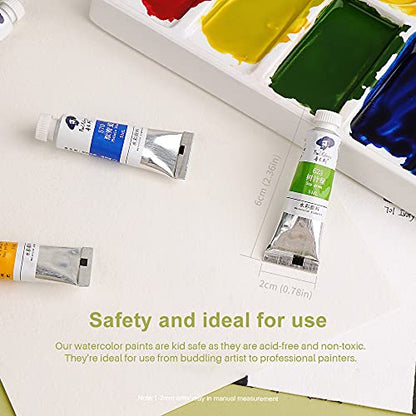 Watercolor Paint Tube Set
