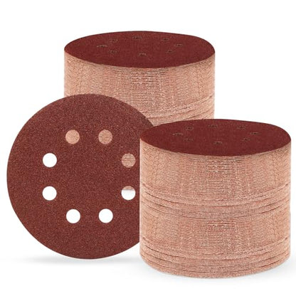 5 Inch 8 Hole Sanding Discs