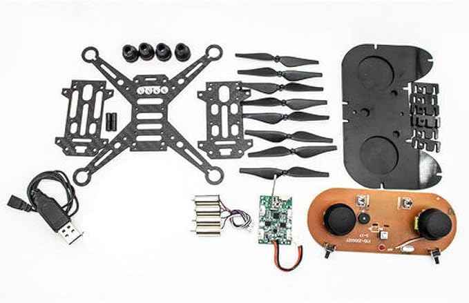 Drone Model Set Quadcopter Assembly Accessories Compatible With(No aerial photograph)