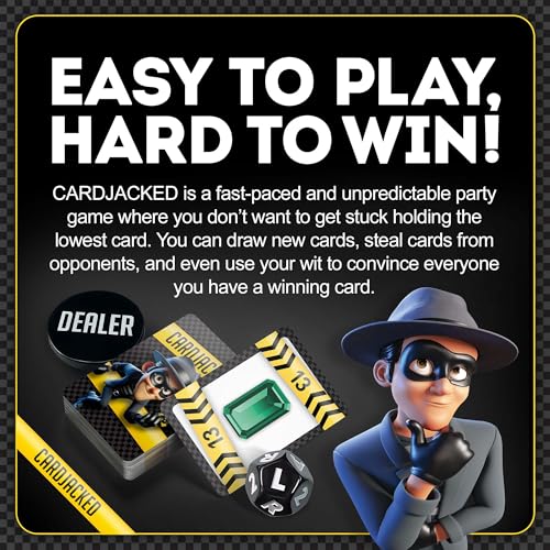 CARDJACKED Fun Card Game for Families