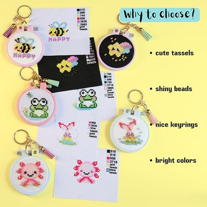 Embroidery Kit for Kids Cross Stitch Kits for Beginners Needlepoint