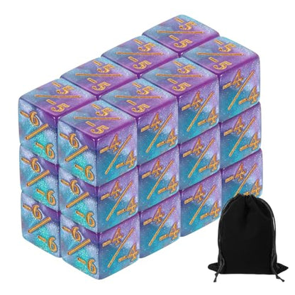 24Pcs Magic Dice Counters (24 Count)