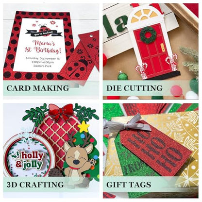 Cardstock Warehouse Diamond Print Inkjet Glitter