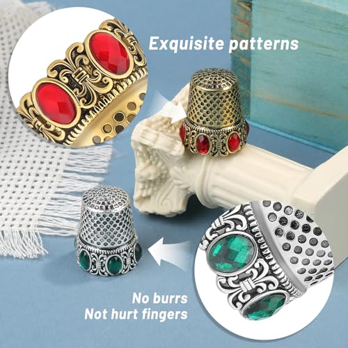 Sewing Thimbles Metal Finger Protector Quilting Craft Accessories
