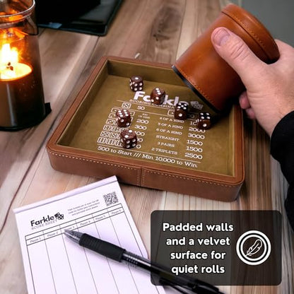 Farkle Dice Tray and Storage Case