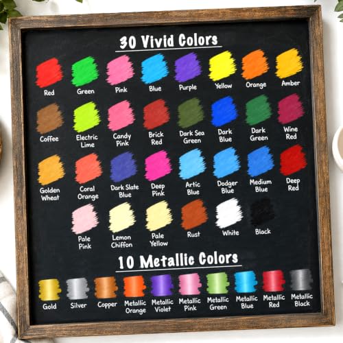 40 Chalk Markers (40 Count)