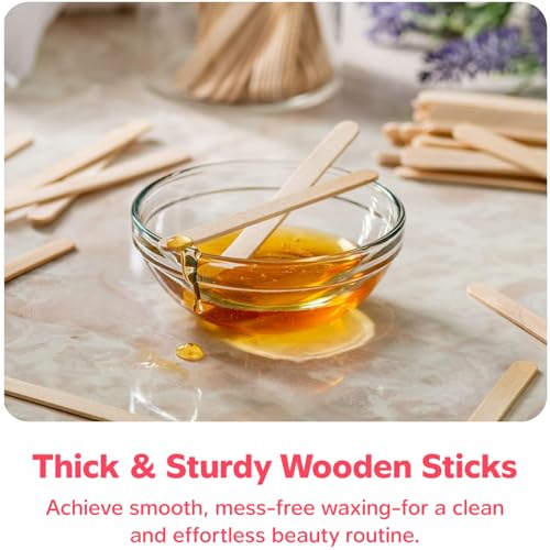 4.5 Inch Wooden Craft Popsicle Sticks [1000 Count]