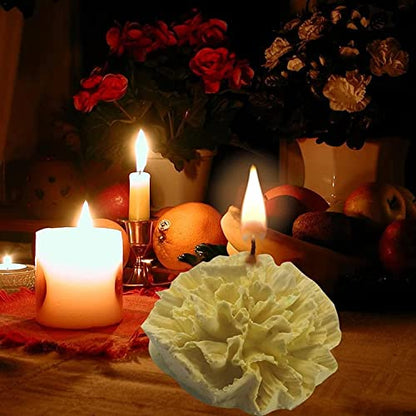 Carnation Flower Silicone Soap Mold for Candle and Chocolate