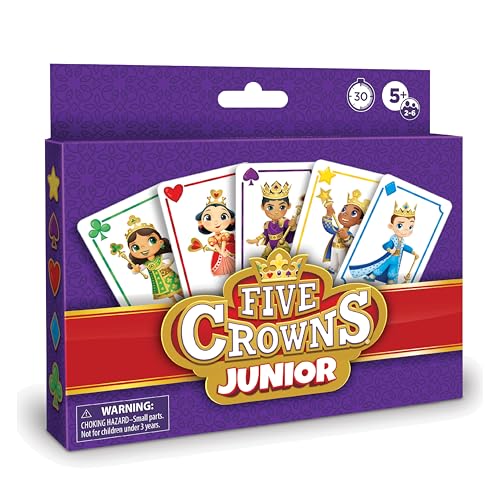 Five Crowns JR Rummy Style Card Game for Kids