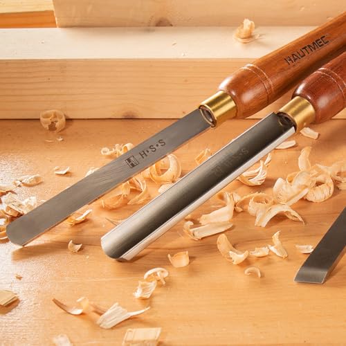 Expert Wood Lathe Chisel Set 8 PCS (8 Count)