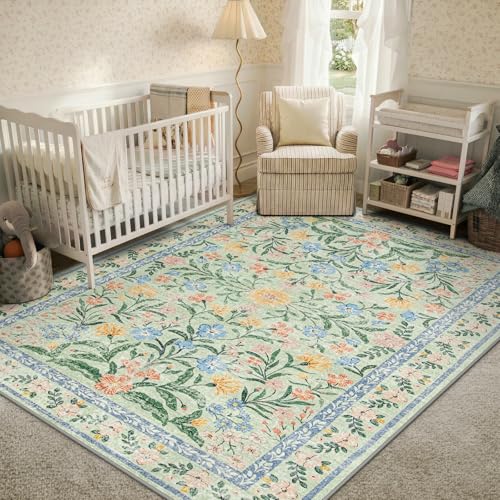 Washable Area Rugs for Bedroom 9x12 (108 Sq Ft)