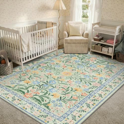 Washable Area Rugs for Bedroom 9x12 (108 Sq Ft)