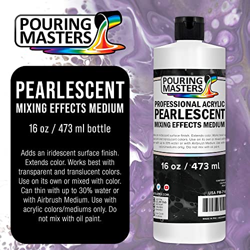 16 Oz (Pint) Acrylic Pearlescent Effects Medium