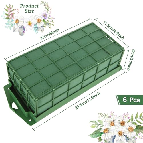 6 Pcs Floral Foam Cage (6 Count)
