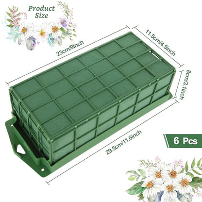 6 Pcs Floral Foam Cage (6 Count)