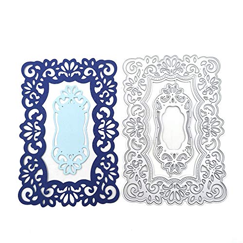 Lace Flowers Background Frame Cutting Dies