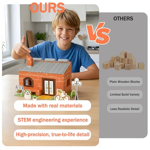 House Building Set for Kids 4+